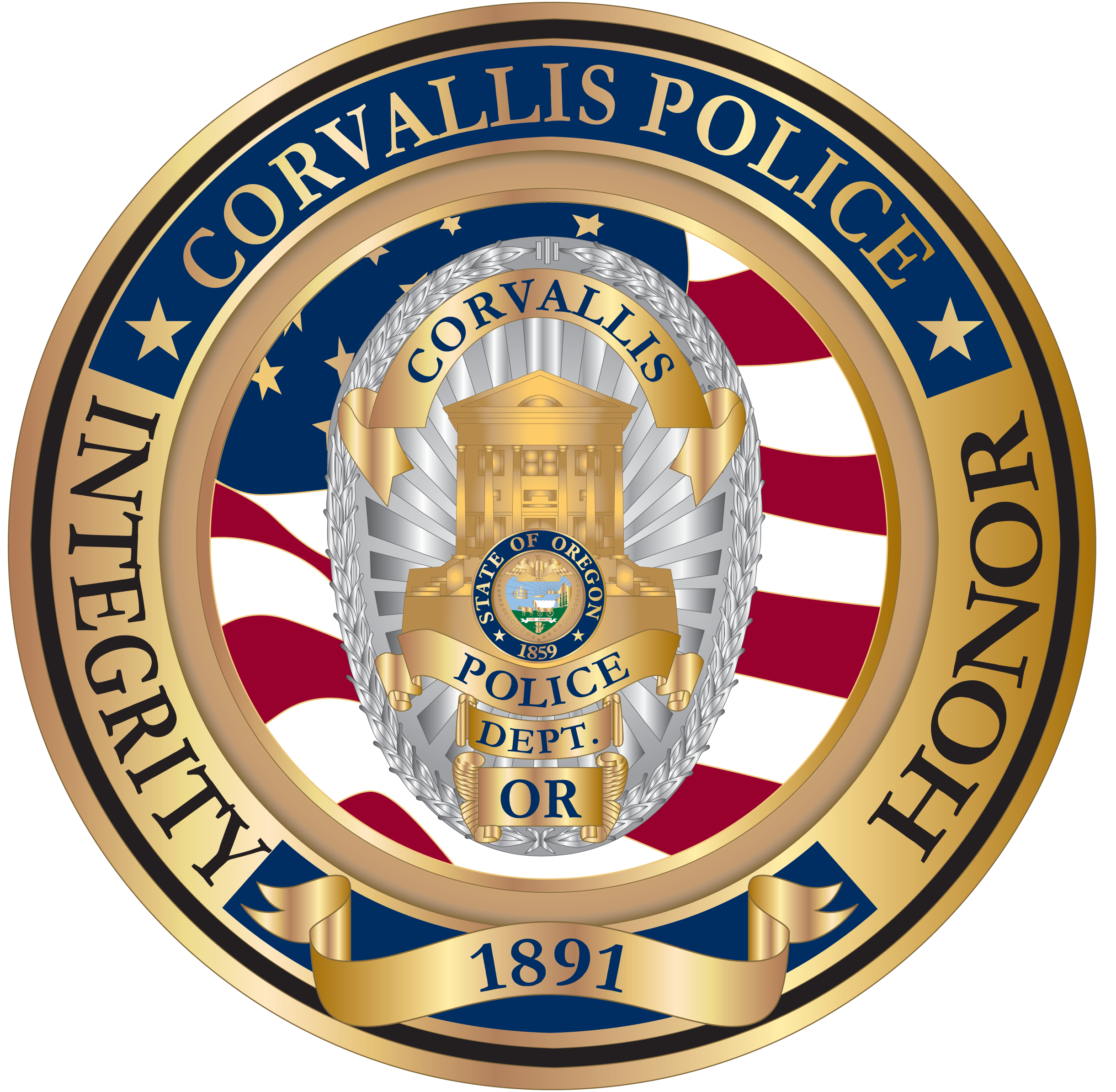 Corvallis Police Department logo